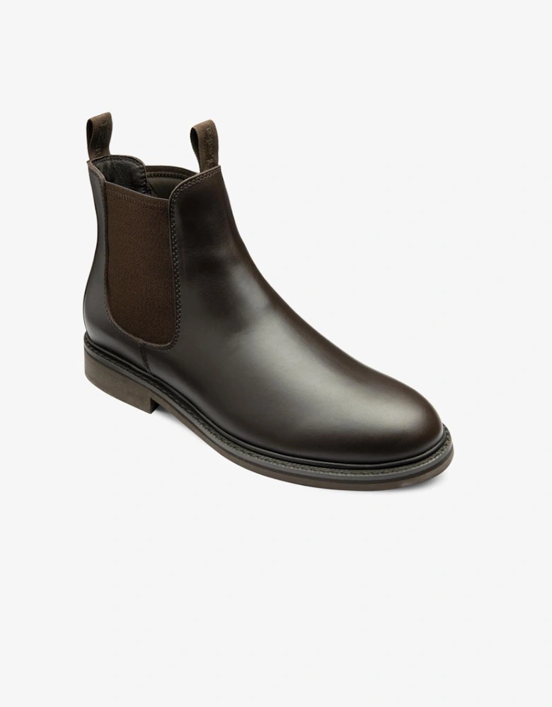 Men's Ducksworth Oiled Nubuck Waterproof Chelsea Boot Dark Brown