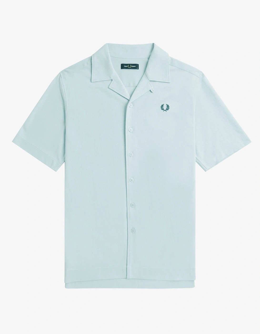 M7820 Compress Mesh Revere Collar Shirt Light Ice, 5 of 4