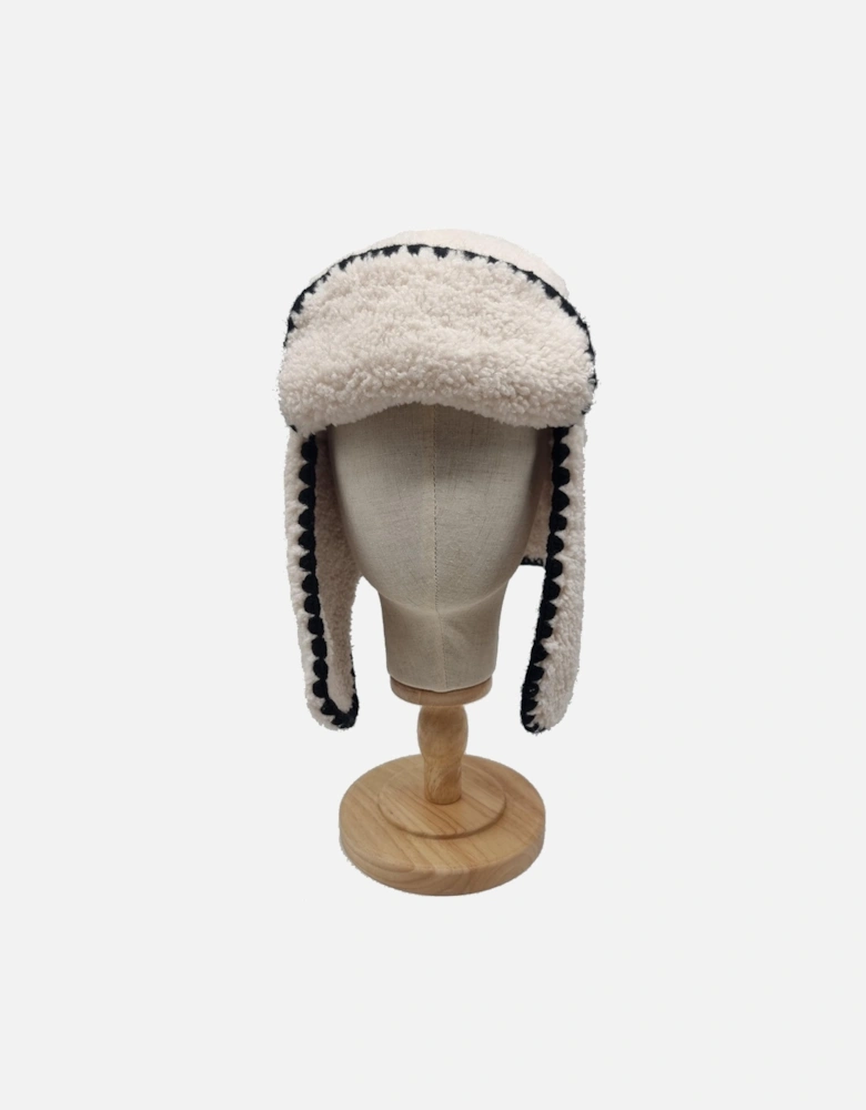 DANIKA TRAPPER HAT IN CREAM