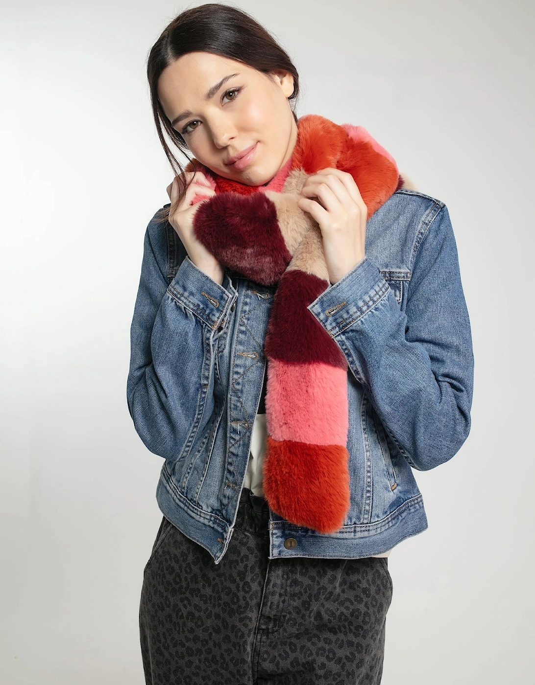 DELTA SCARF IN COPPER MIX, 4 of 3