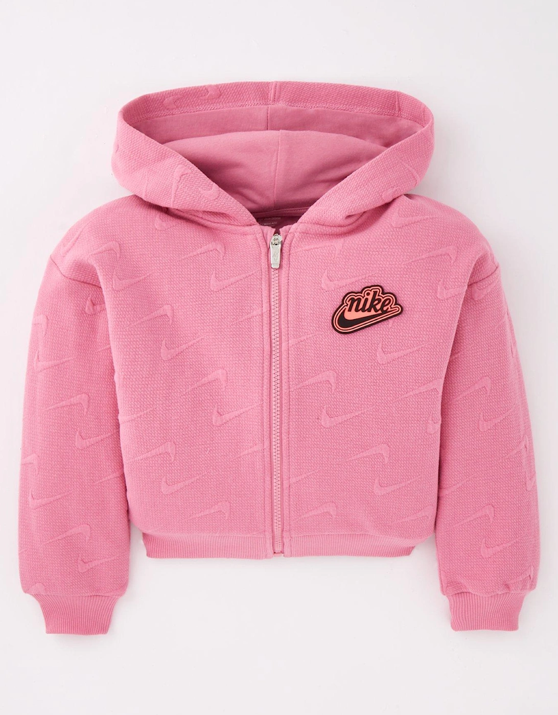 Younger Girls New Impressions Full Zip Hoodie - Pink, 5 of 4