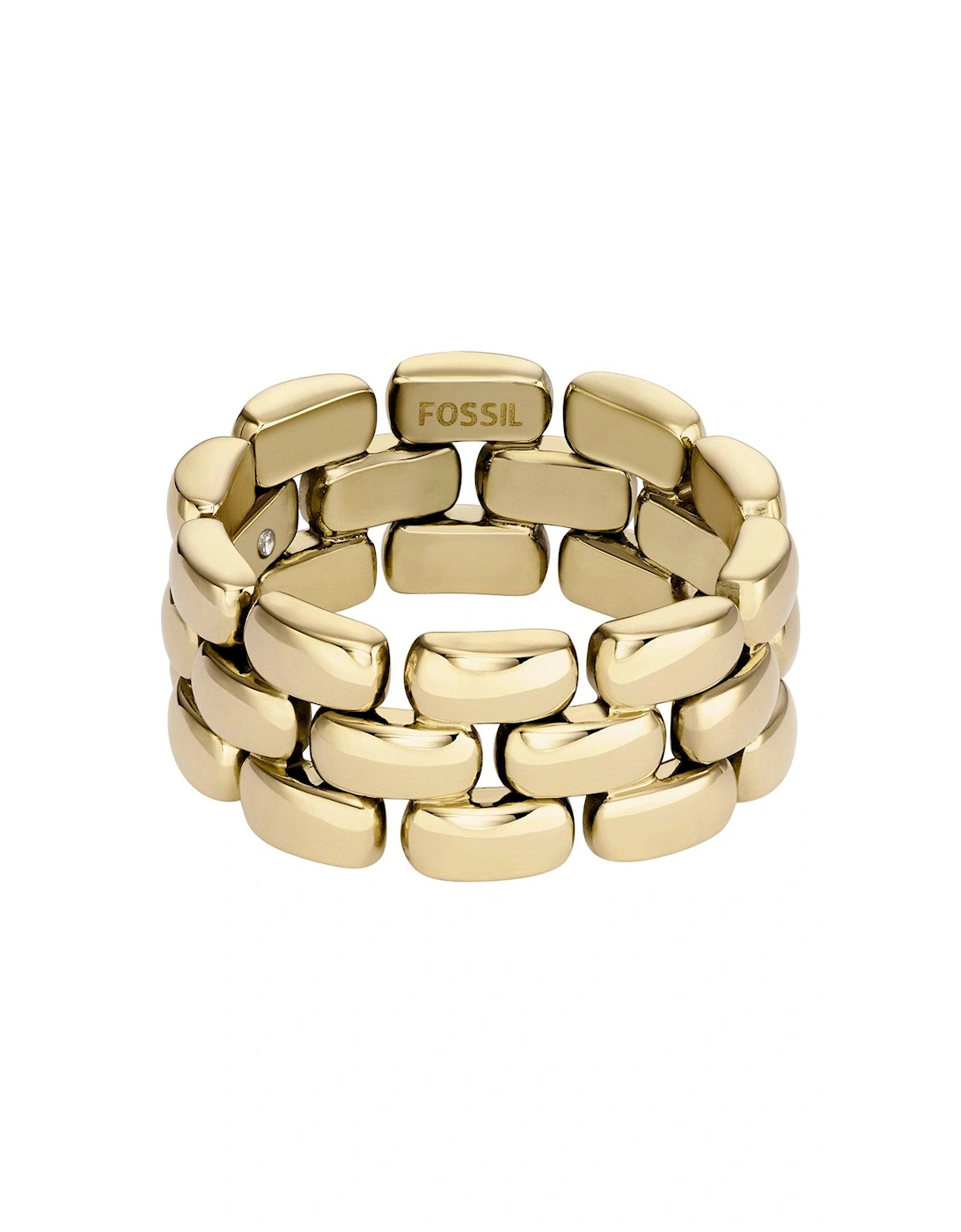 Women's Arden Watch Links Gold-Tone Stainless Steel Band Ring, 5 of 4