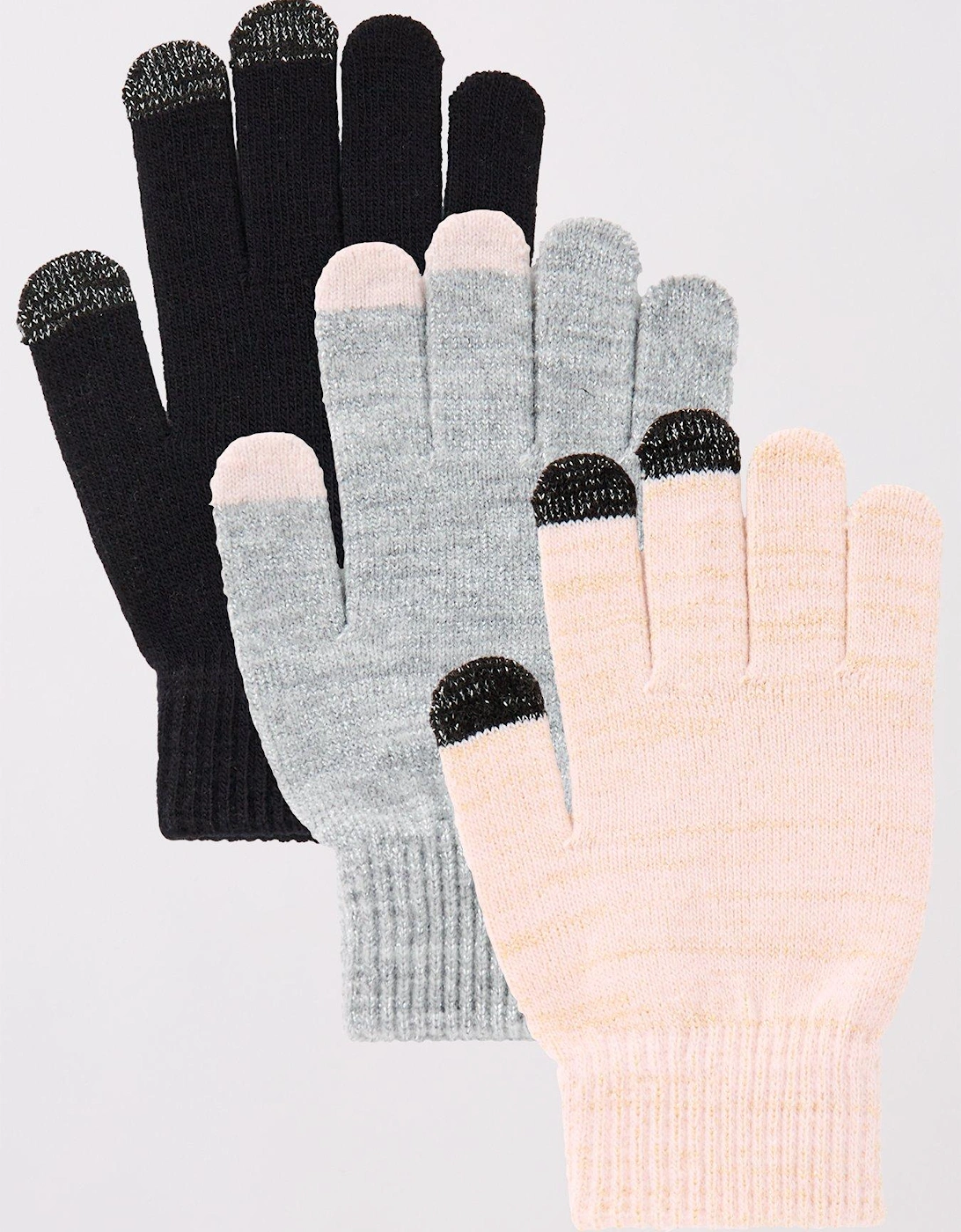 3pk Girls Magic Gloves, 5 of 4