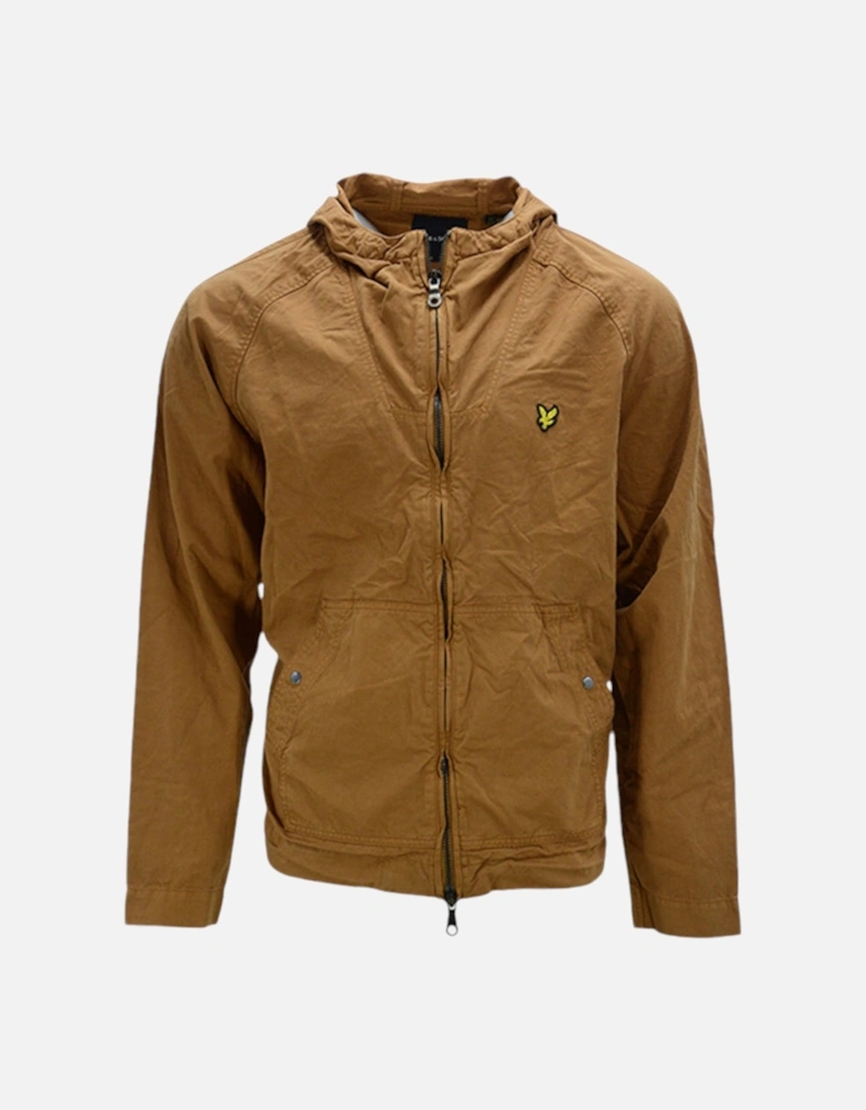 Mens Overhead Jacket Full Zip Lightweight Casual Summer Outwear