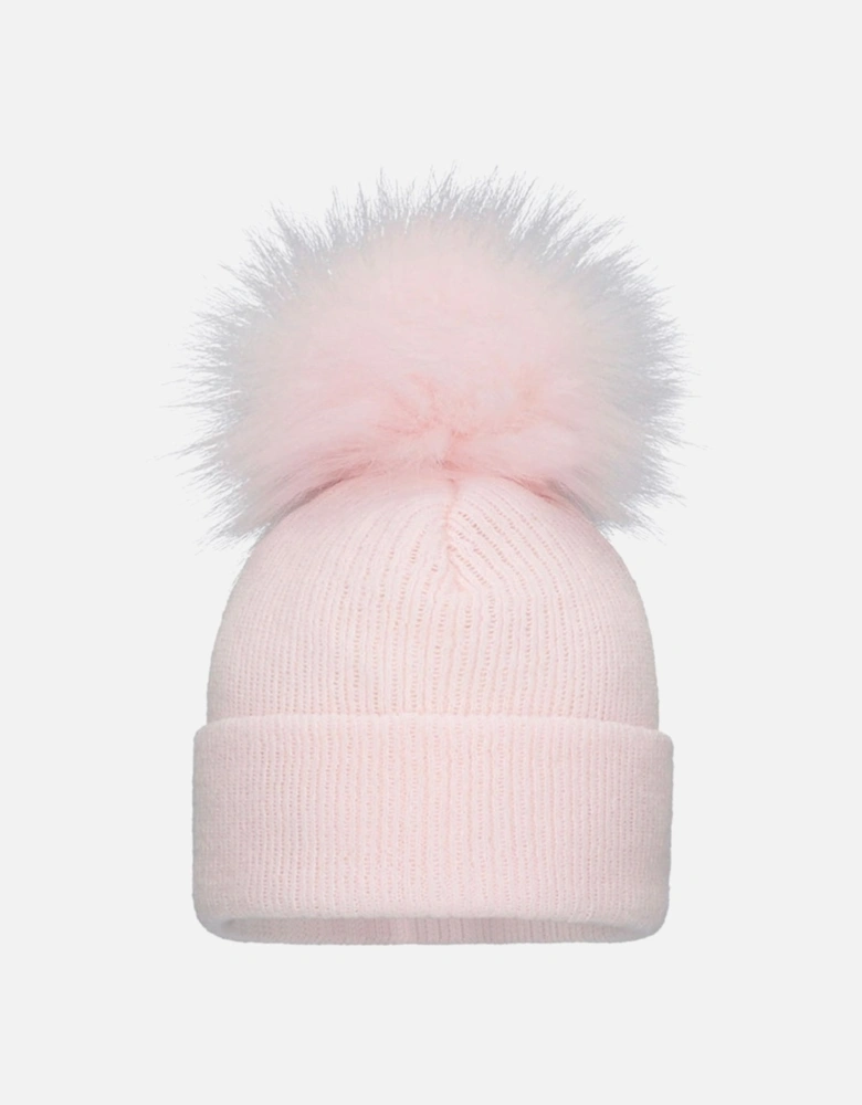 Pink Pom Hat