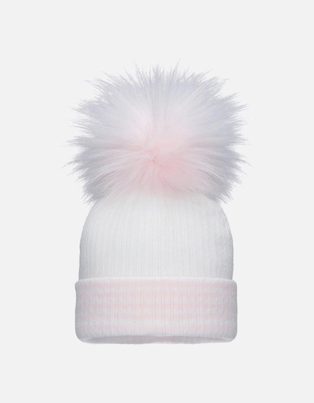 Pink Stripe Pom Hat, 2 of 1