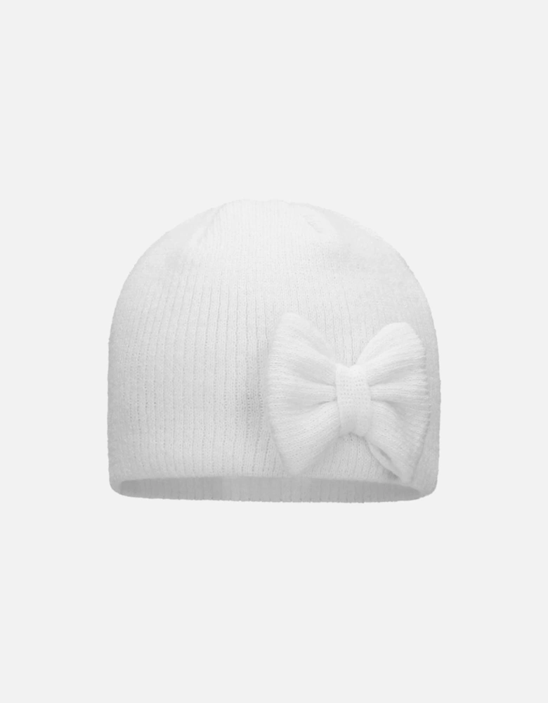 White Bow Hat