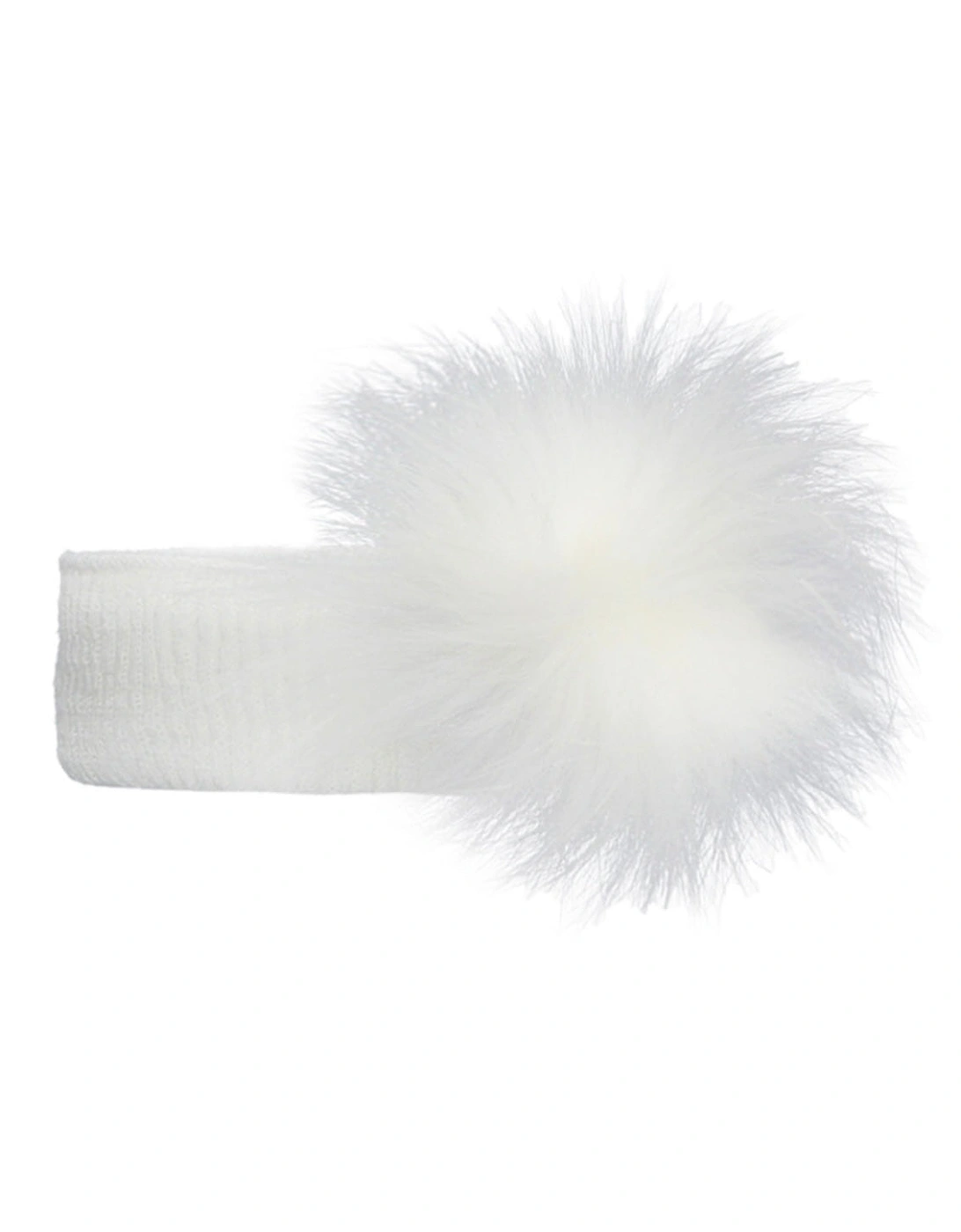 White Pom Headband, 2 of 1