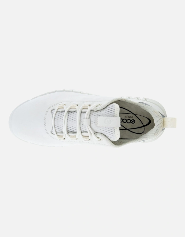 Womens Gruuv Leather Elastic Laces Trainers