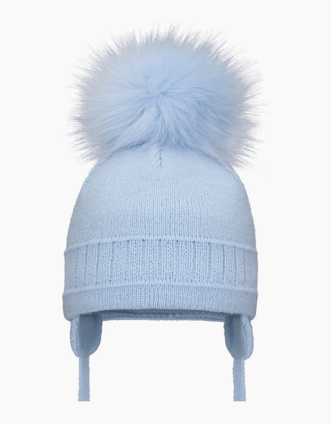 Boys Blue Pom Hat - Size: 2 years/3 years