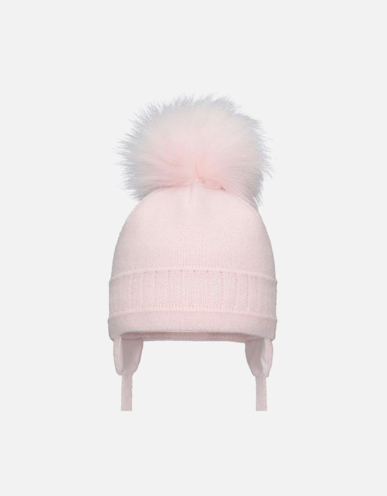 Pink Pom Hat