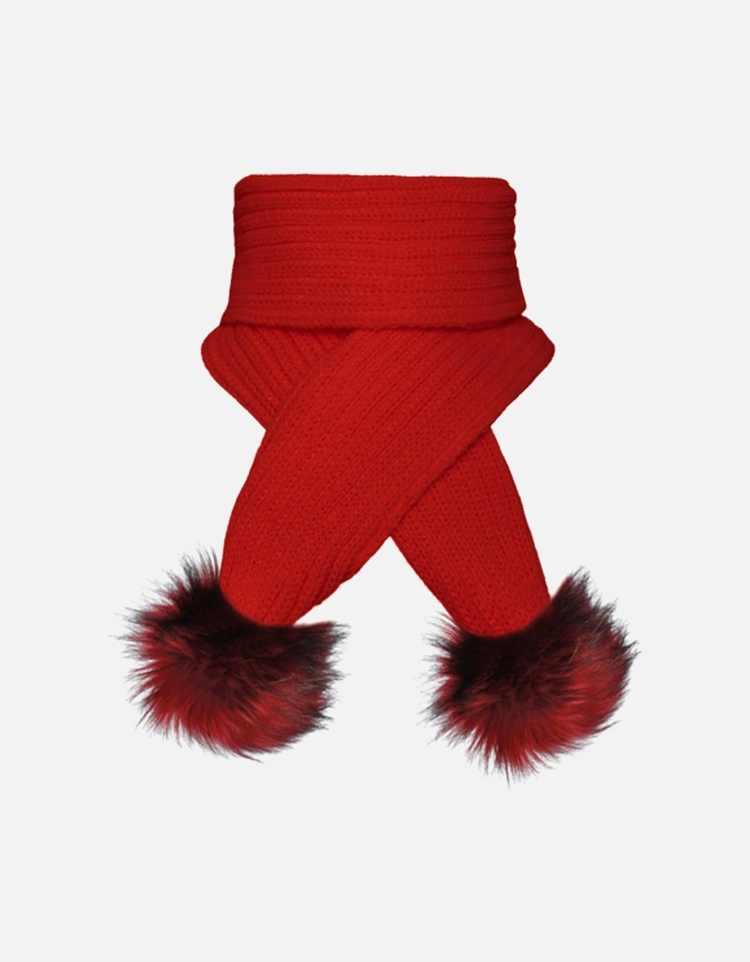 Red Pom Scarf, 2 of 1