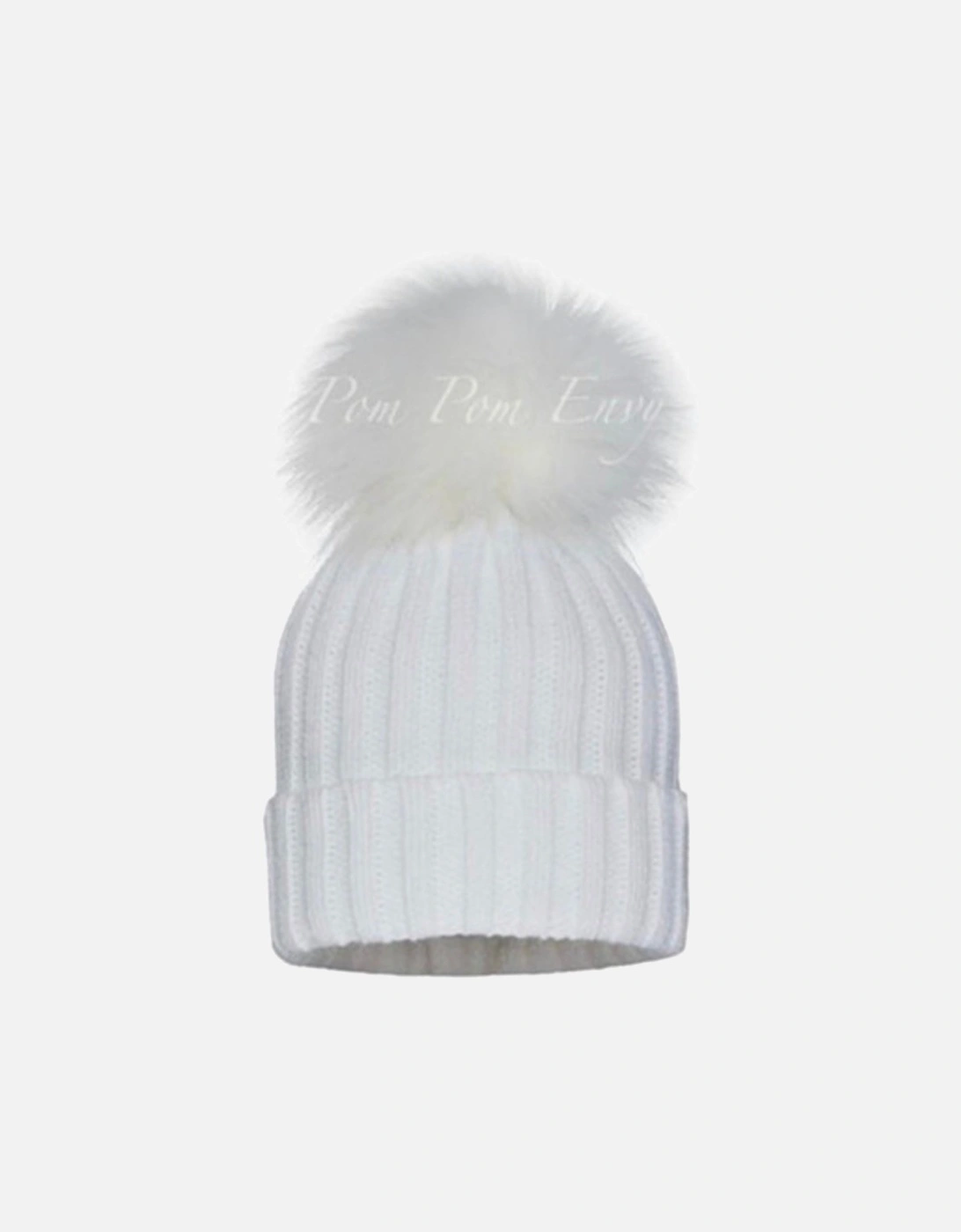 White Pom Hat, 2 of 1