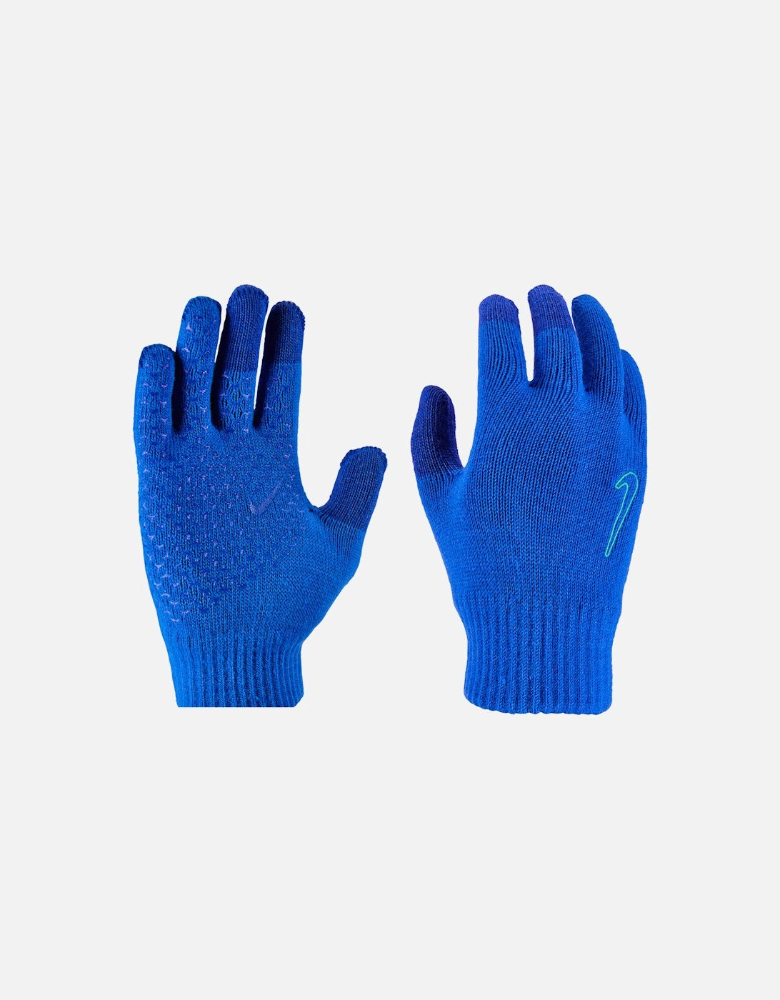 Mens Knitted Swoosh Winter Gloves