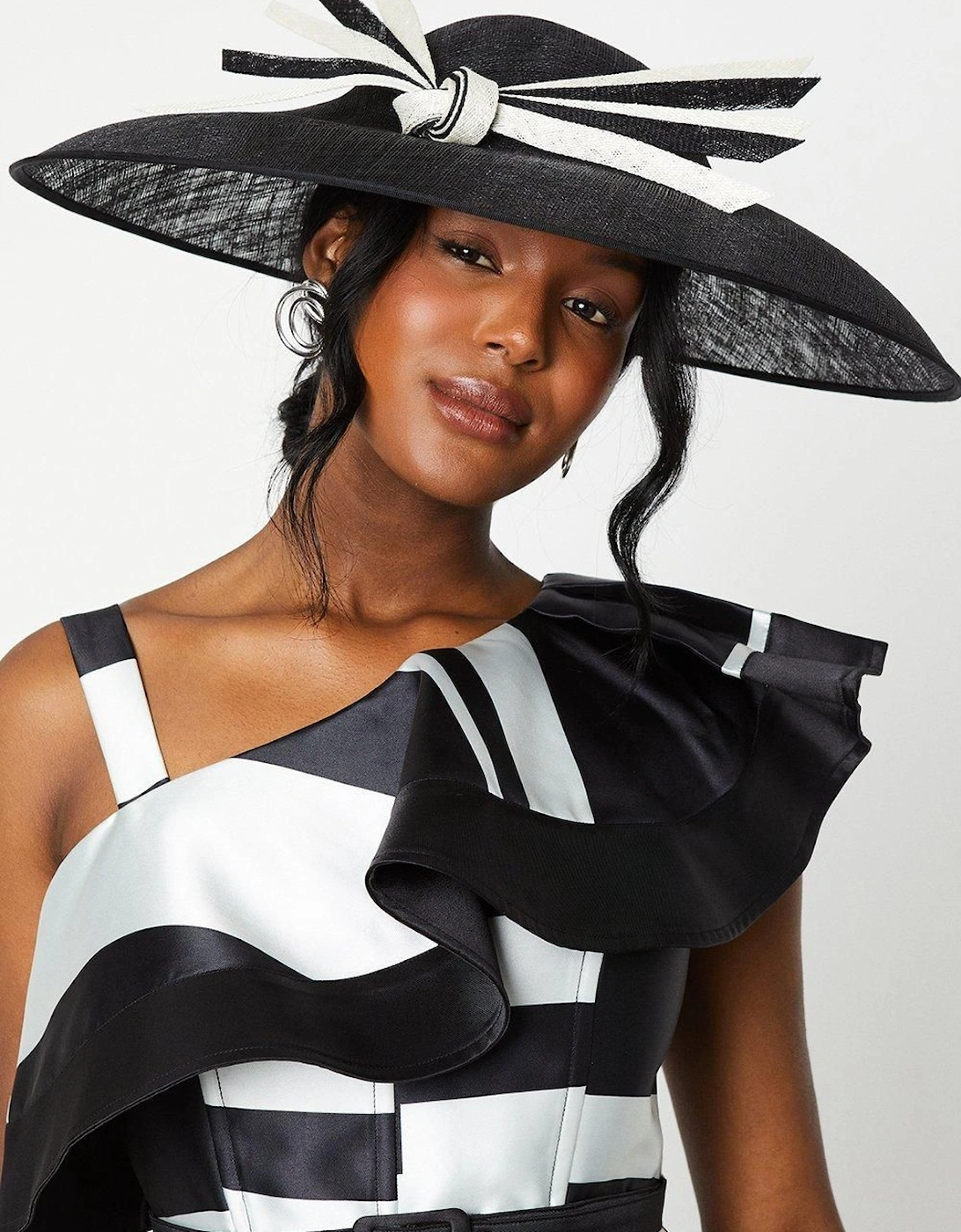 Lisa Tan Knot Detail Wide Brim Hat, 2 of 1
