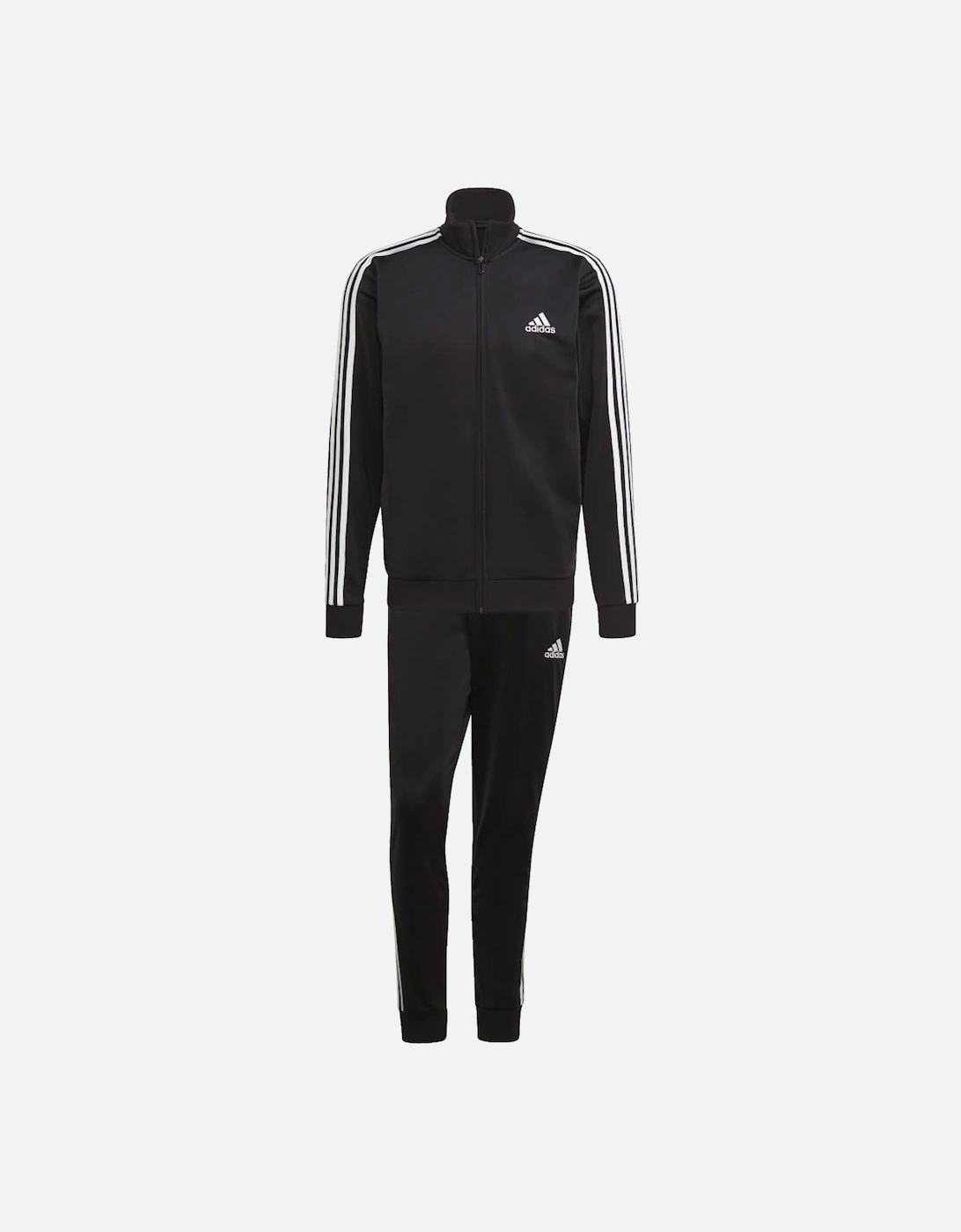 Mens Basic 3 Stripe Tricot Tracksuit