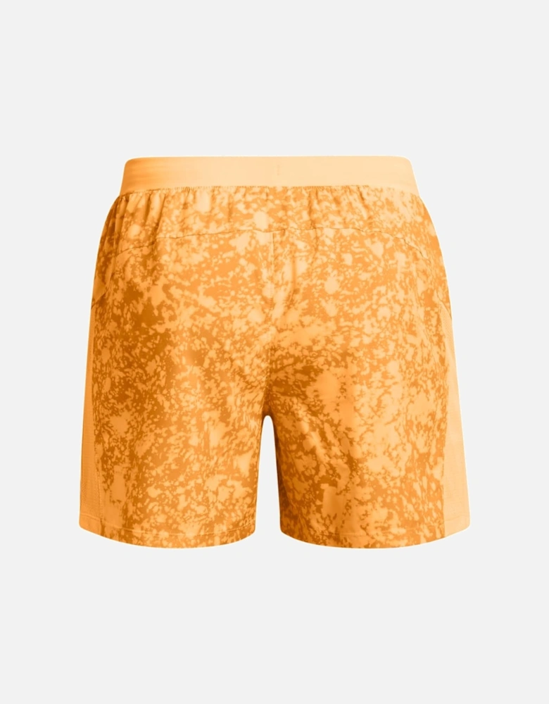 UA Launch 5 Inch Print Shorts