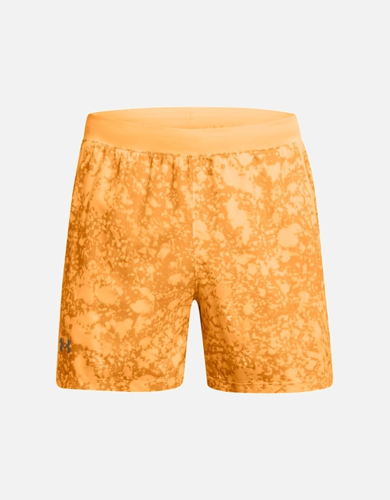 UA Launch 5 Inch Print Shorts