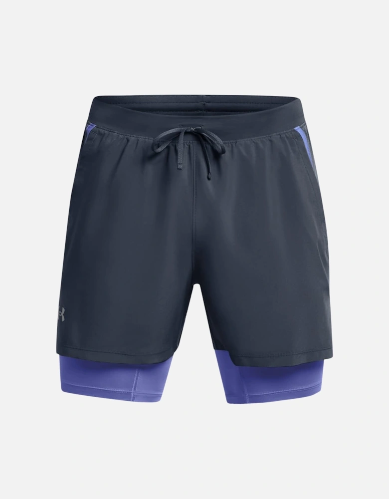 UA Launch 5 Inch 2In1 Shorts