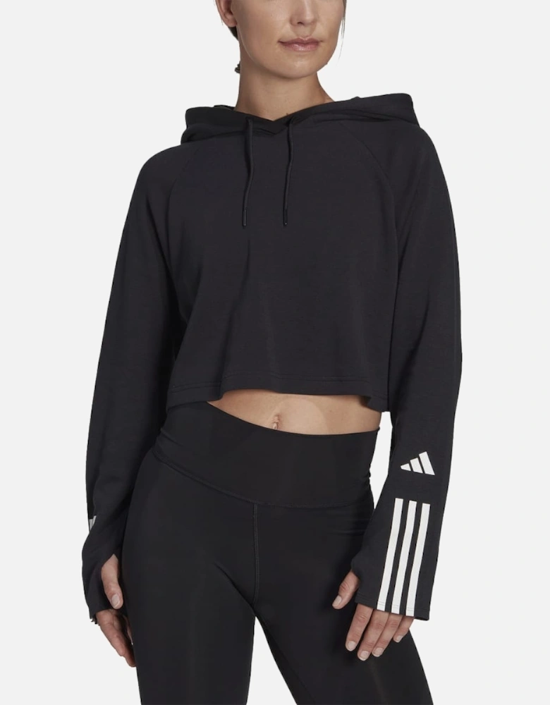 Train Essentials Cotton 3-Stripes Hoody