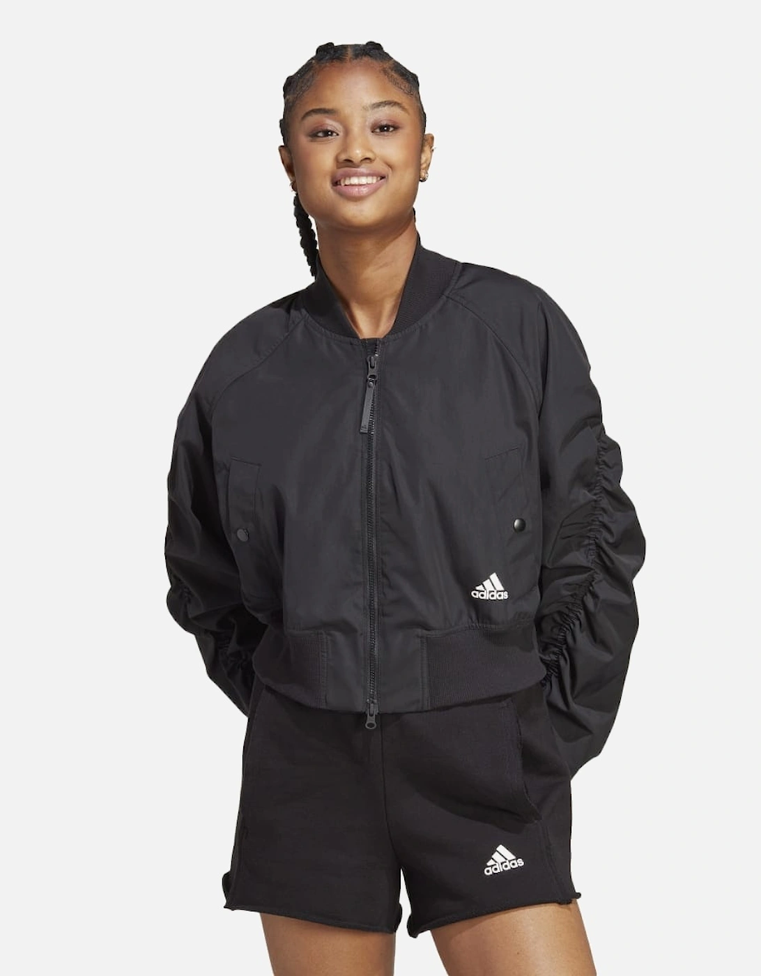 Womens Collective Power Bomber Jacket