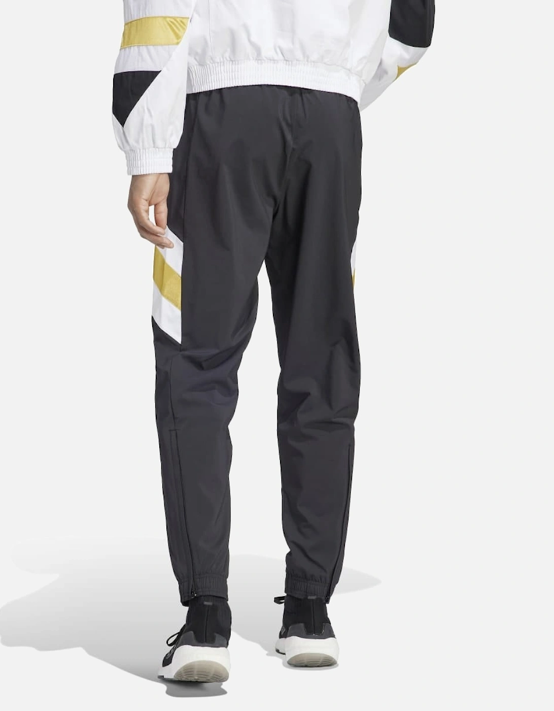 Mens Juventus Icon Woven Tracksuit Bottoms