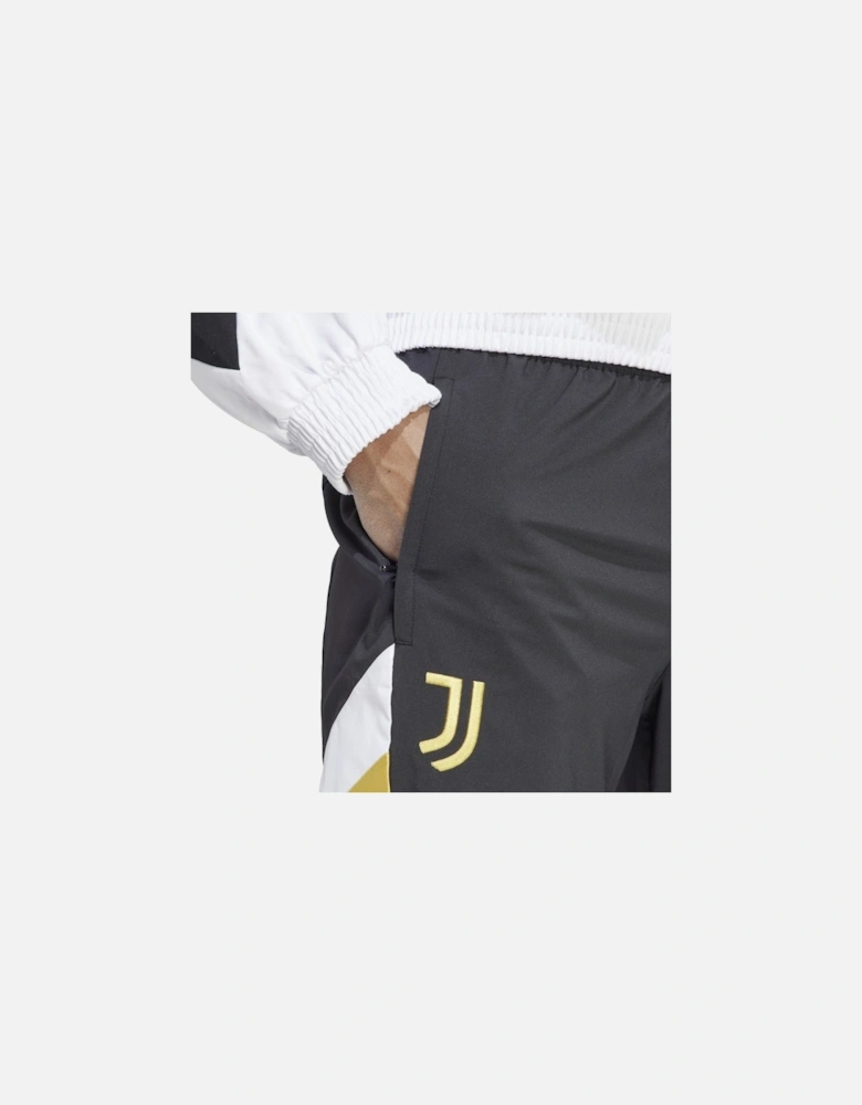 Mens Juventus Icon Woven Tracksuit Bottoms