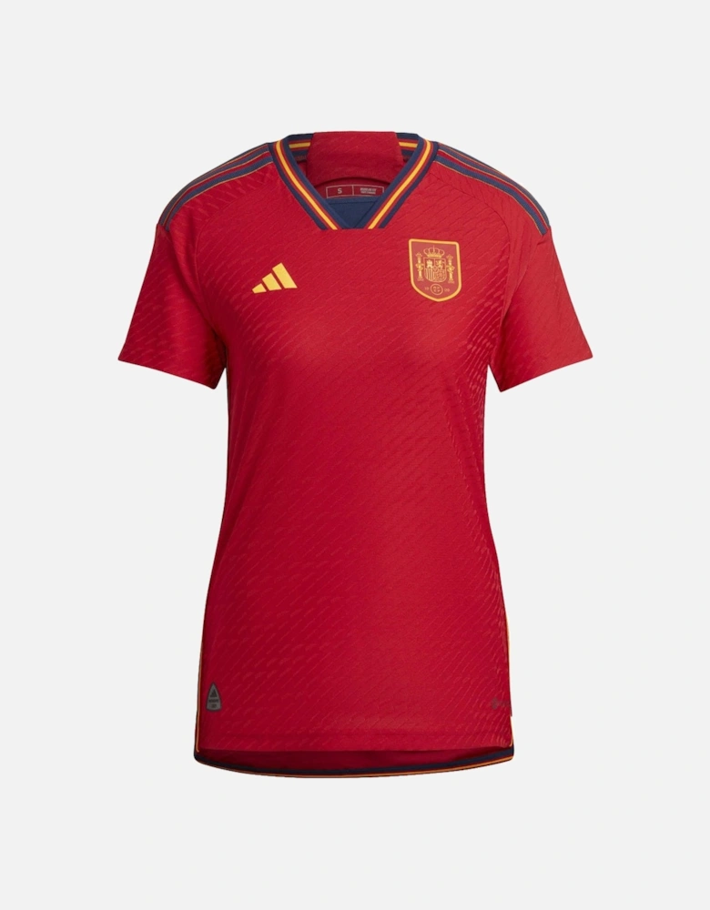 Spain Women's 22 Authentic Home Jersey