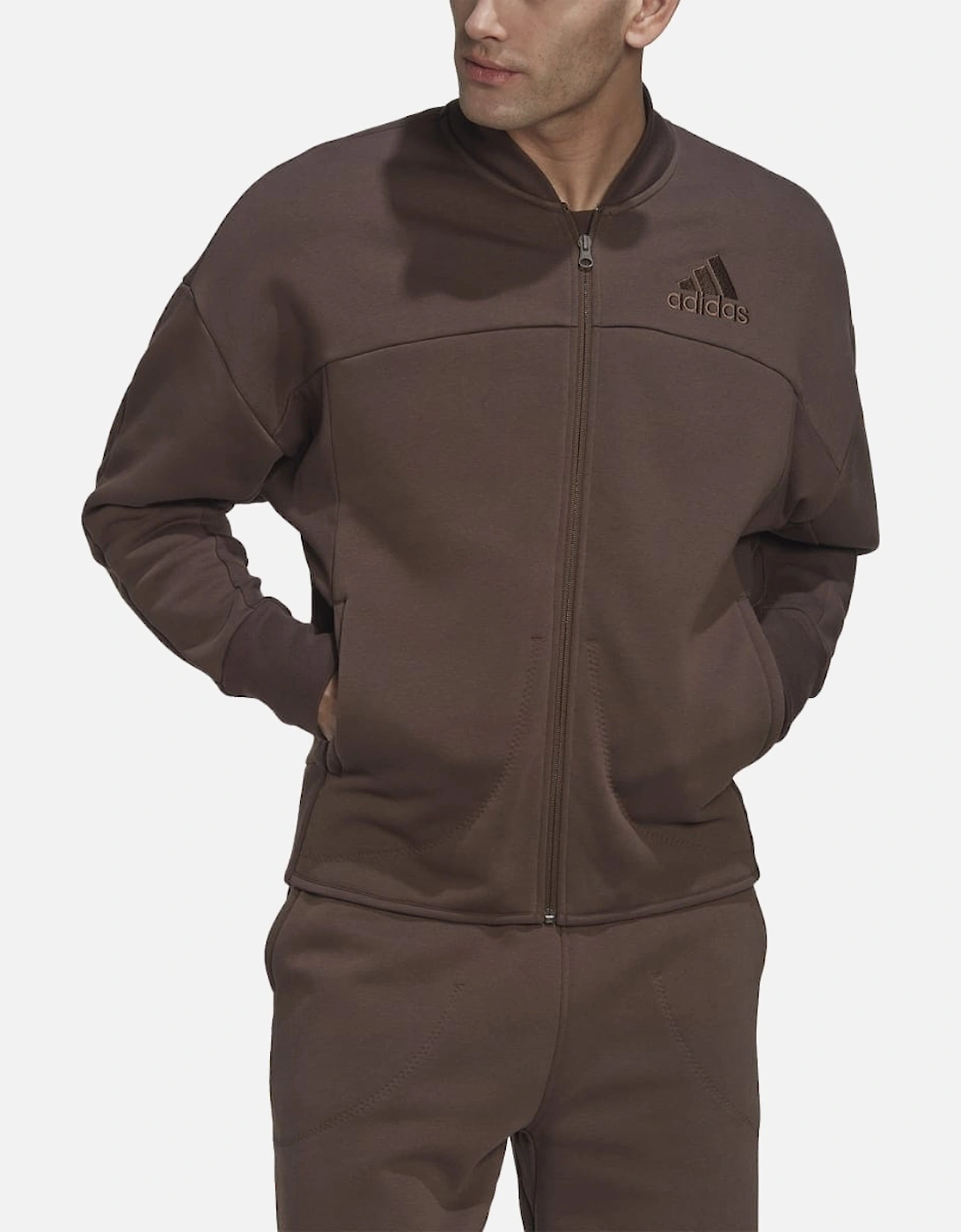 Mens Studio Lounge Fleece Track Top