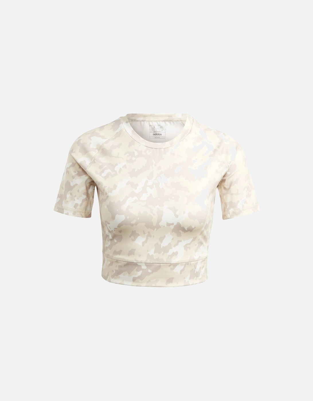 Womens Techfit Camo Print Training T-Shirt, 11 of 10