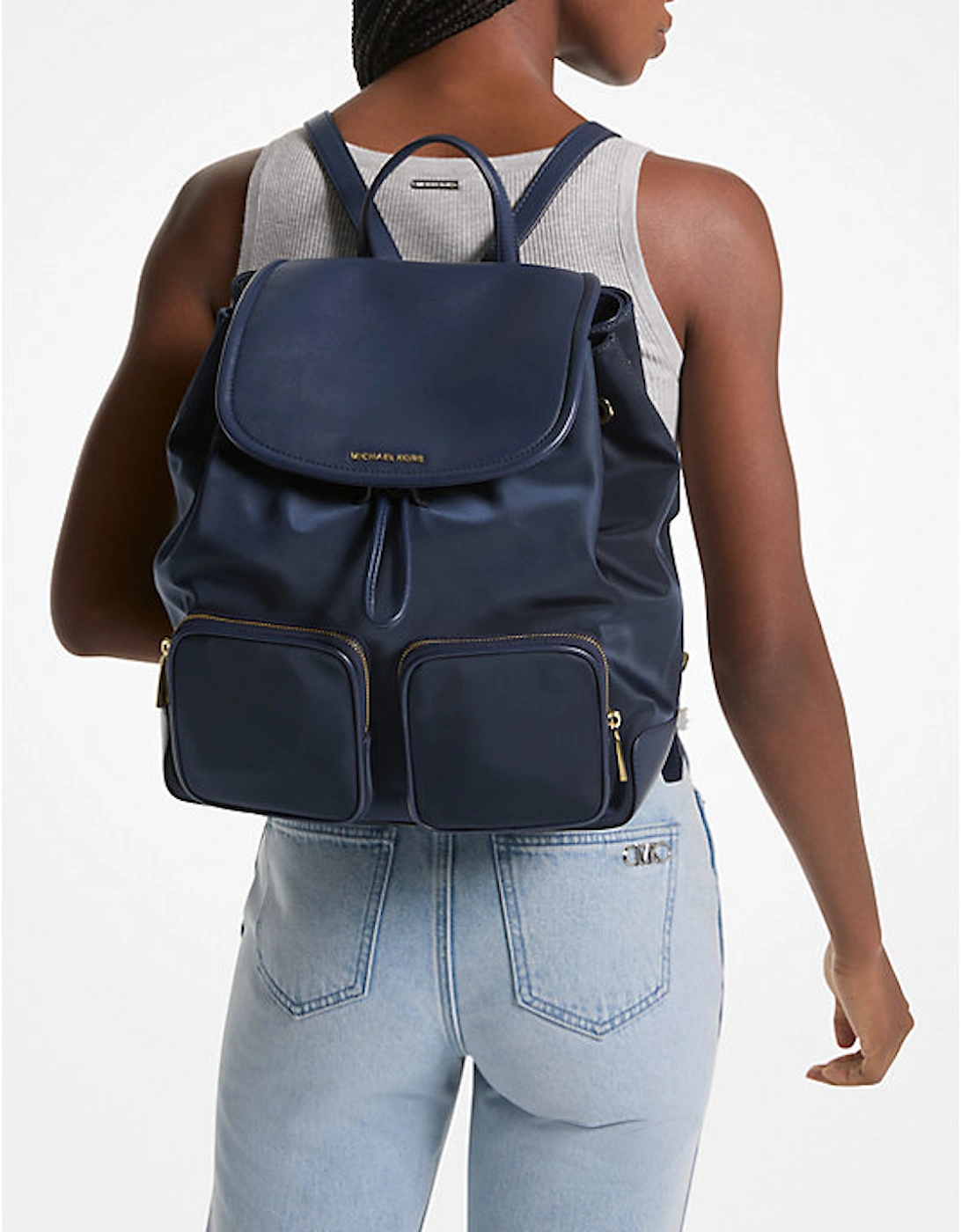 Cara Large Nylon Backpack
