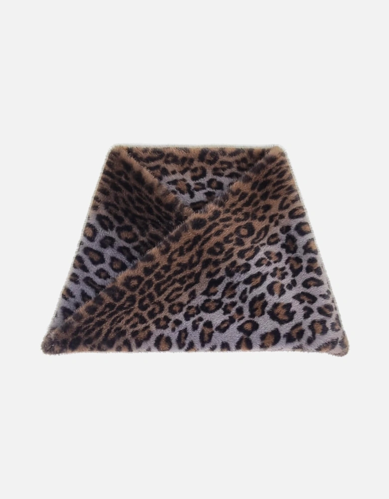 SNUGGY SNOOD IN GREY LEO
