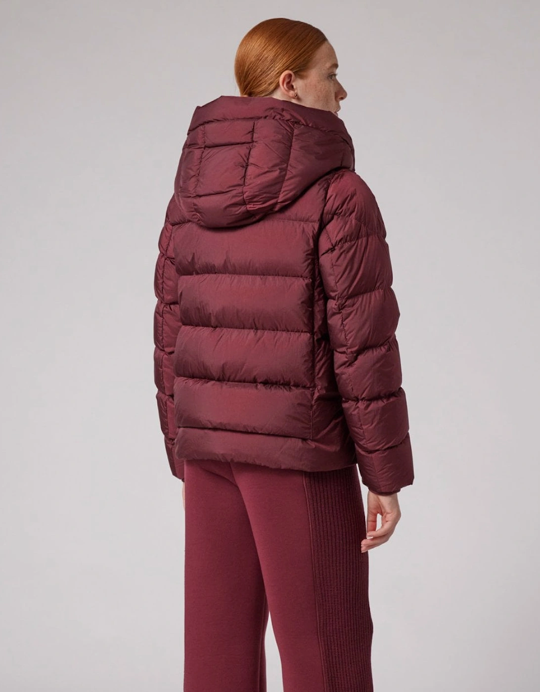 Bertilla Womens Hooded Down Jacket