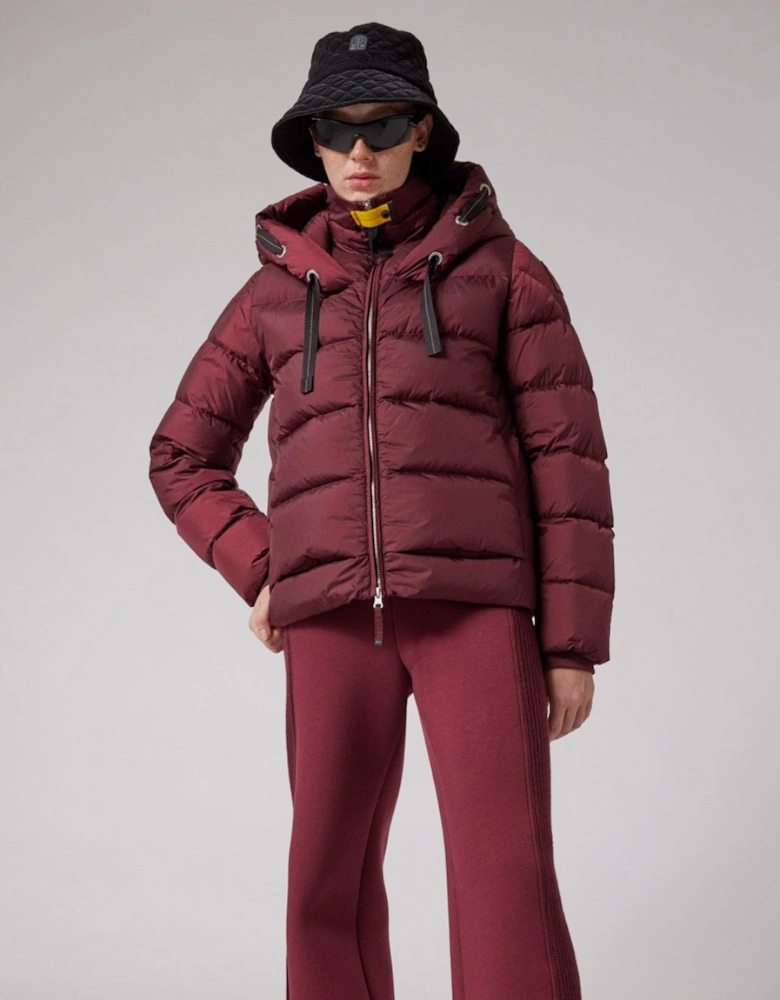 Bertilla Womens Hooded Down Jacket