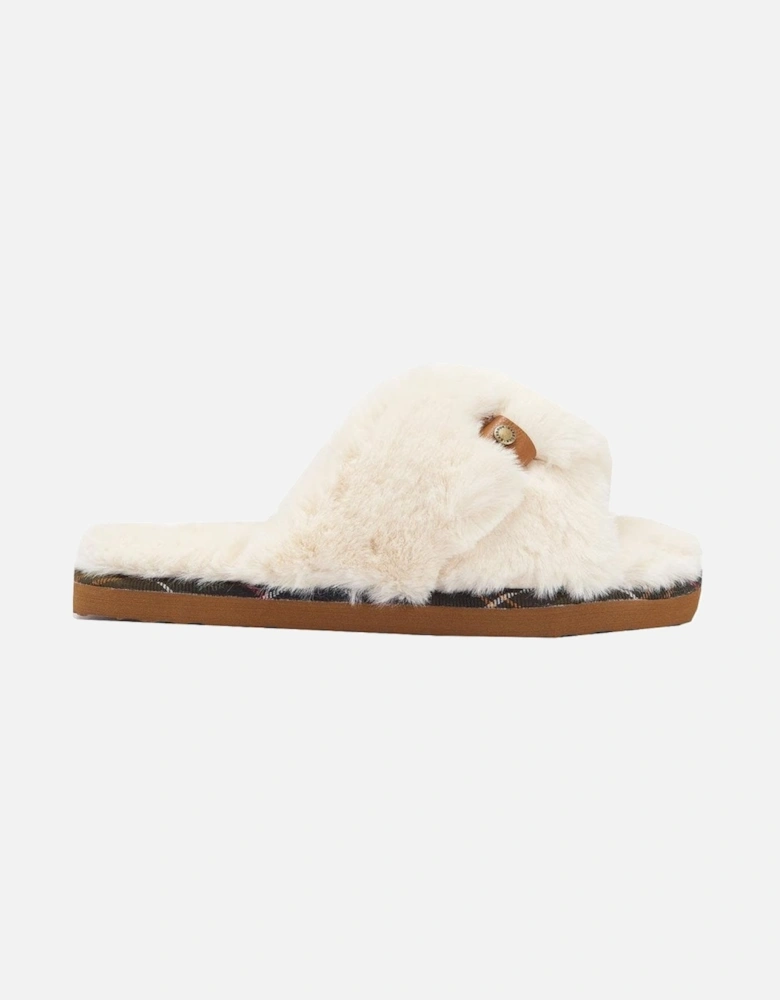 Women's Eliza Mule Slippers In Ivory