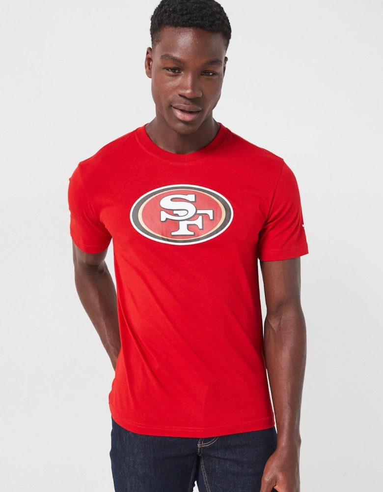 San Francisco 49ers Primary Logo Graphic T-Shirt - Red