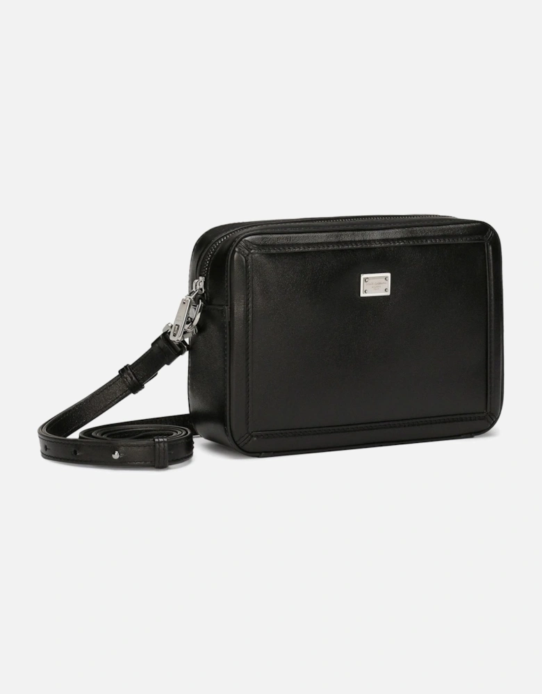 Leather Minibag-Cross Body Black