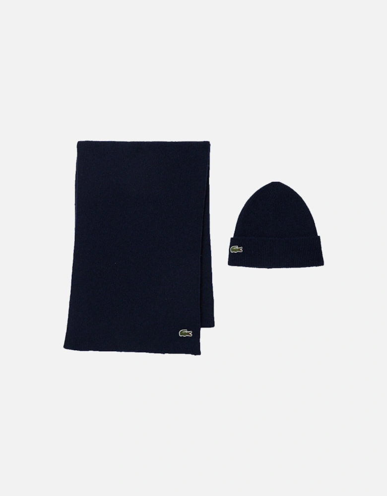 Hat & Scarf Set Navy Blue