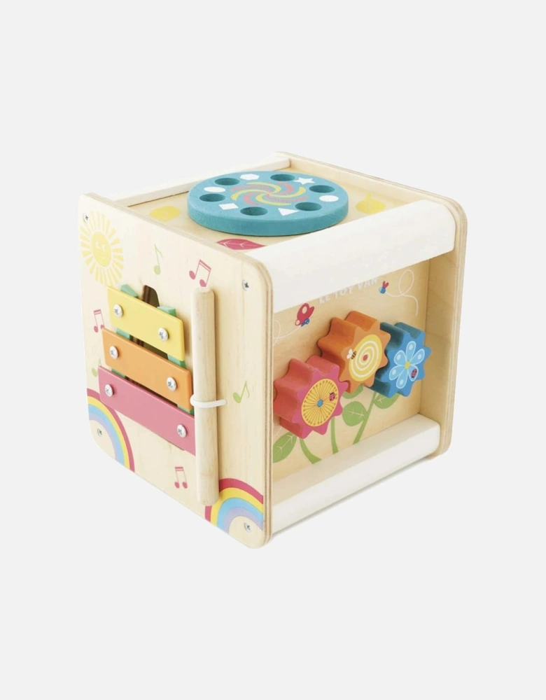 Activity Wooden Cube