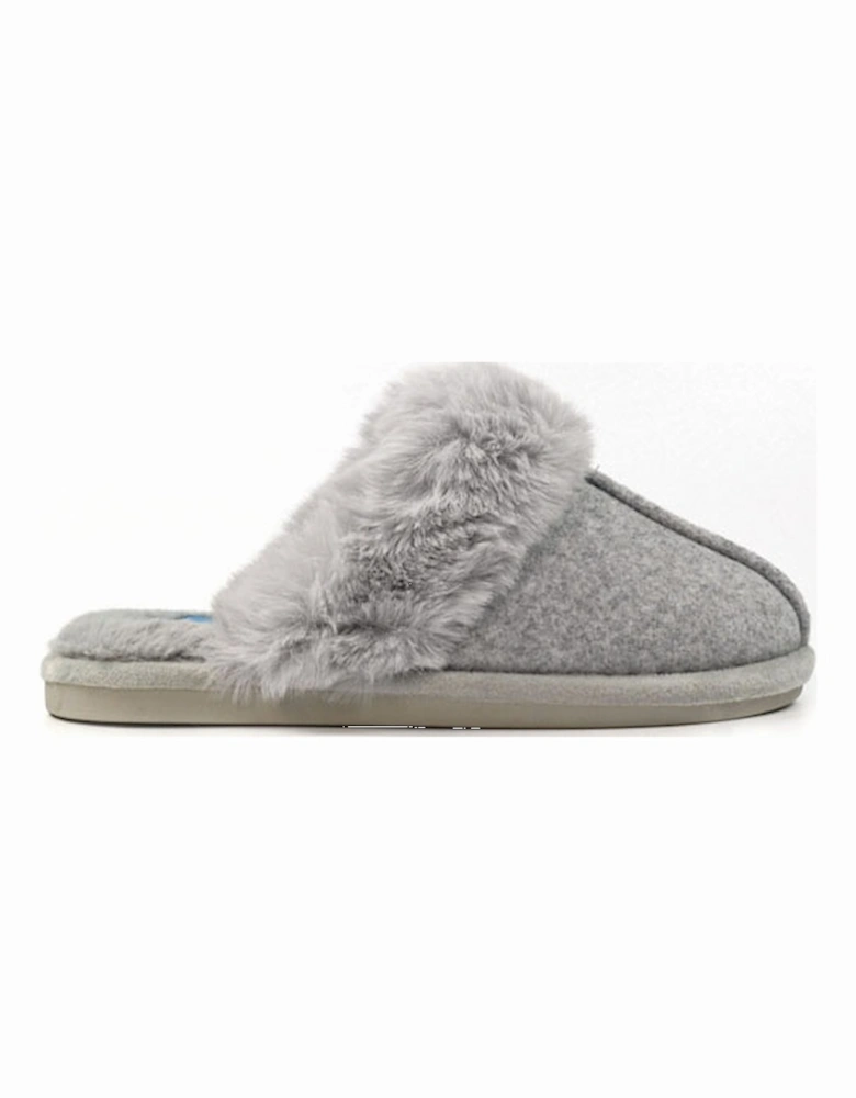 Carol Grey Slipper