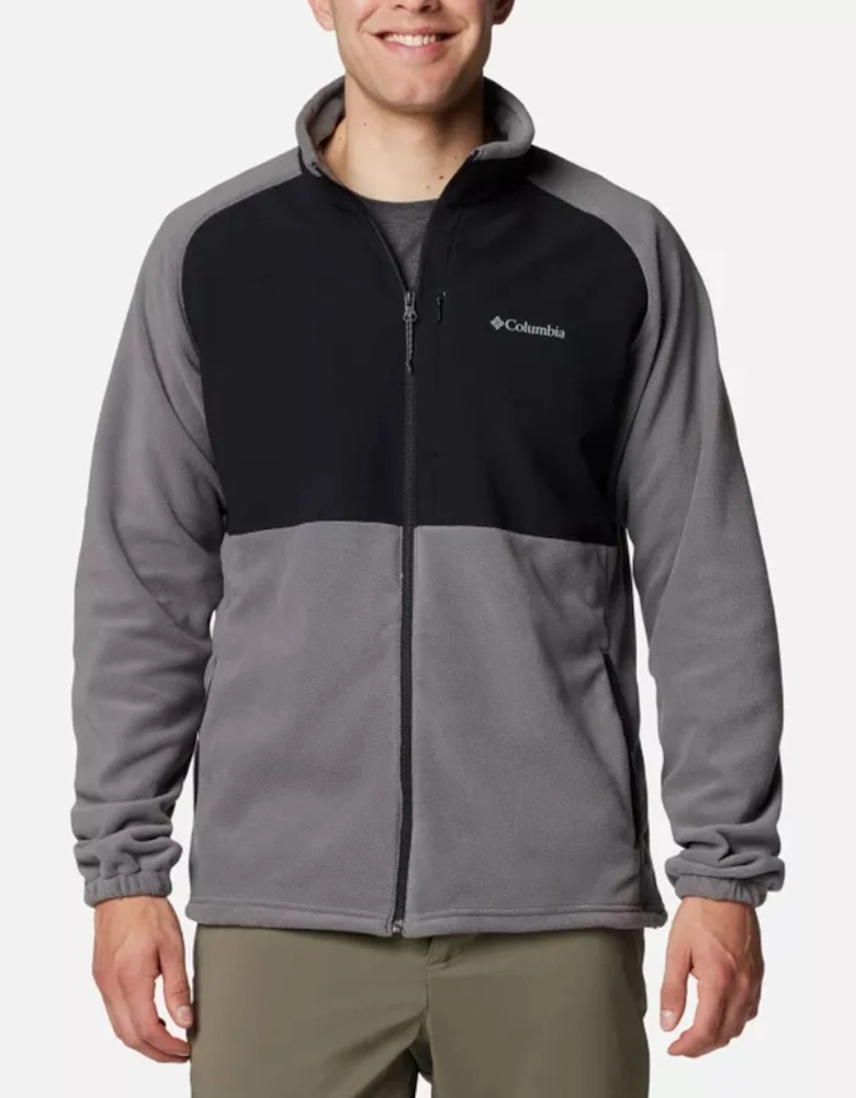 Men's Sage Peak™ Full Zip Fleece City Grey/Black