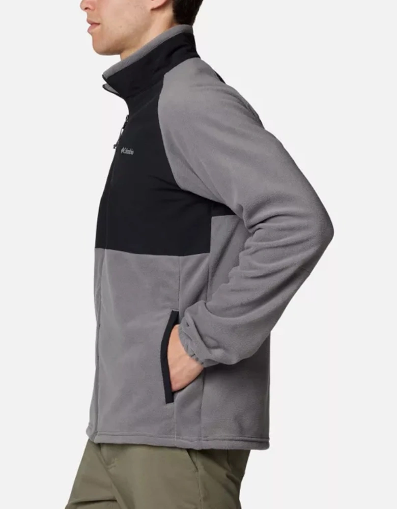 Men's Sage Peak™ Full Zip Fleece City Grey/Black