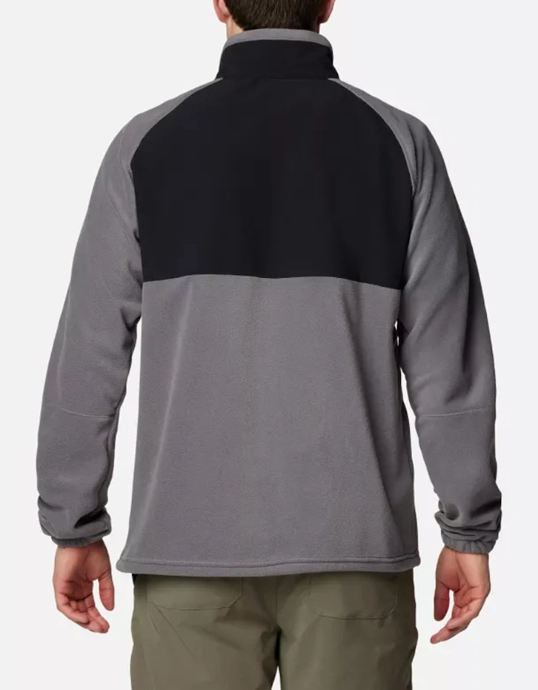 Men's Sage Peak™ Full Zip Fleece City Grey/Black