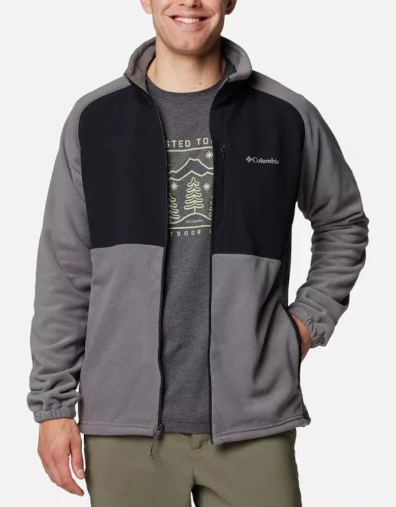 Men's Sage Peak™ Full Zip Fleece City Grey/Black