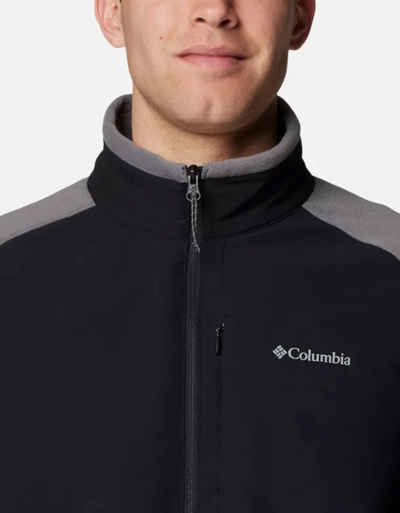 Men's Sage Peak™ Full Zip Fleece City Grey/Black