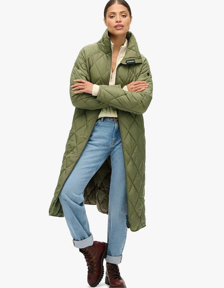 Superlong Liner Jacket - Green