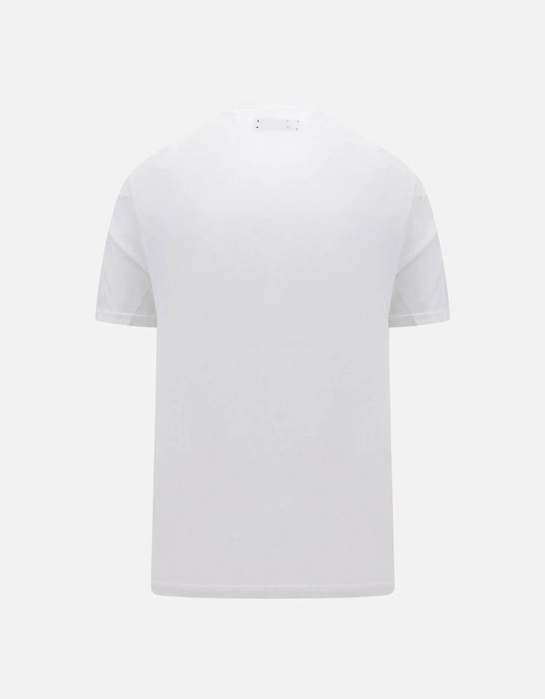 Black MA Bar Core Logo T-Shirt in White