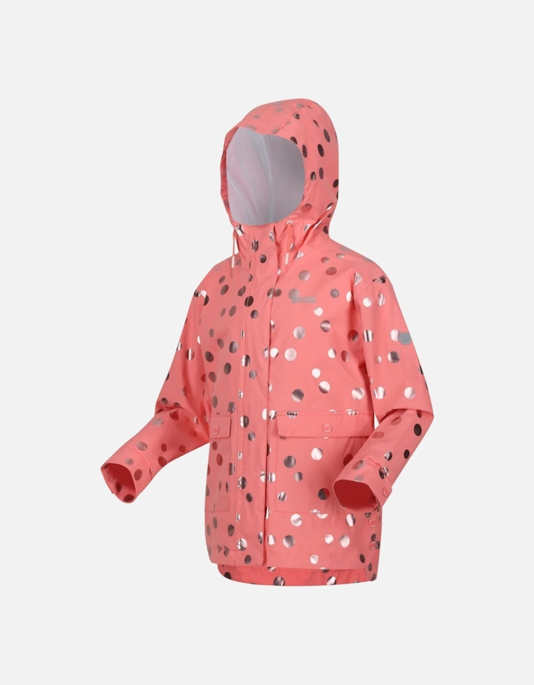 Childrens/Kids Baybella Polka Dot Waterproof Jacket