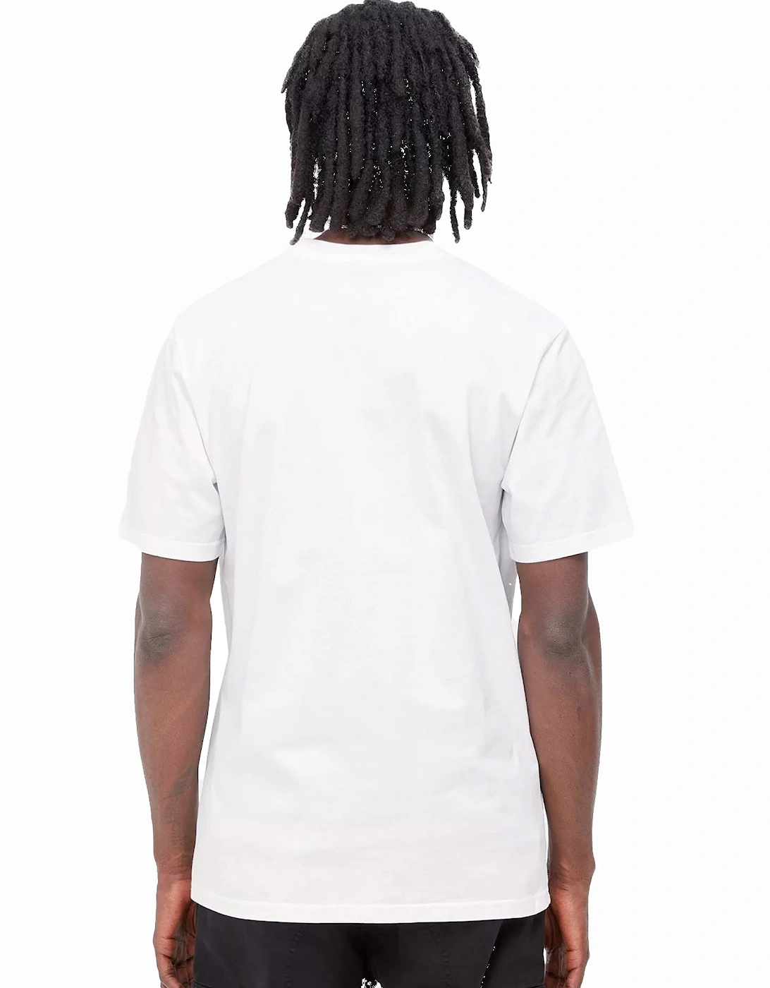 Script T-Shirt White/Black