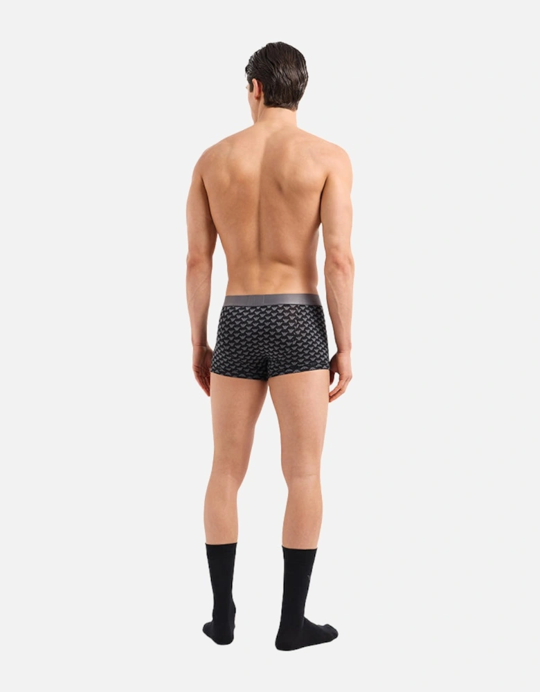Eagles Logo Boxer Trunk & Socks Gift Set, Black